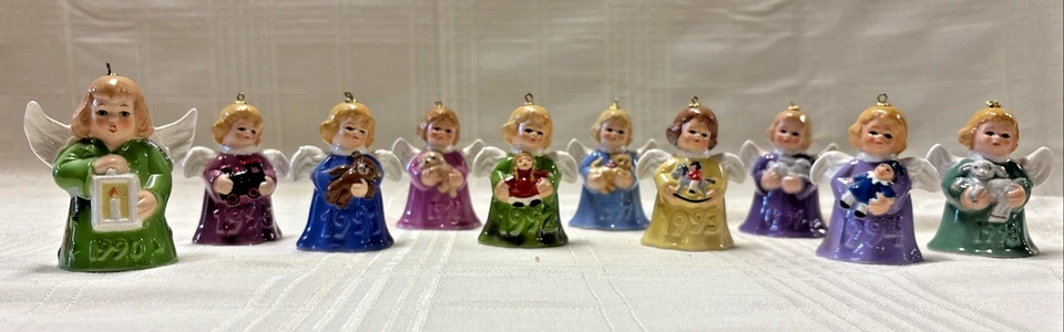 Campanas de ángel Goebel 1976 a 2005 (falta 2003) adornos de árbol de Navidad Foto 4 de 4