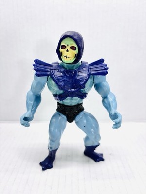 Vintage He-Man MOTU Soft Head Skeletor 1981 Taiwan Mattel | eBay