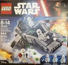 LEGO Star Wars: First Order Snowspeeder (75100) -NEW - Kids 8-14 - Damage To Box