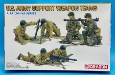 Dragon 6198 1/35 U.S. ARMY SUPPORT WEAPON TEAMS Brand New Complete Kit