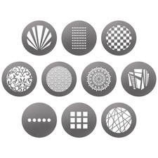 Westcott GOBO Pack: Pattern Designs 10-Pack for use with Optical Spot by Li...
