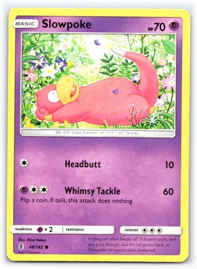 Slowpoke 48/145 ~ English Near Mint