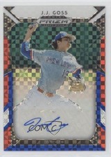 2019 Panini Prizm Draft Picks Red White & Blue 78/99 JJ Goss #41 Auto 0jd0