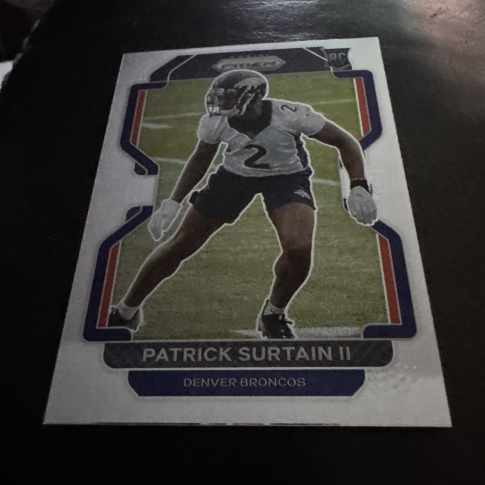 2021 Panini Prizm - Rookie Patrick Surtain II #374 Silver Prizm (RC)