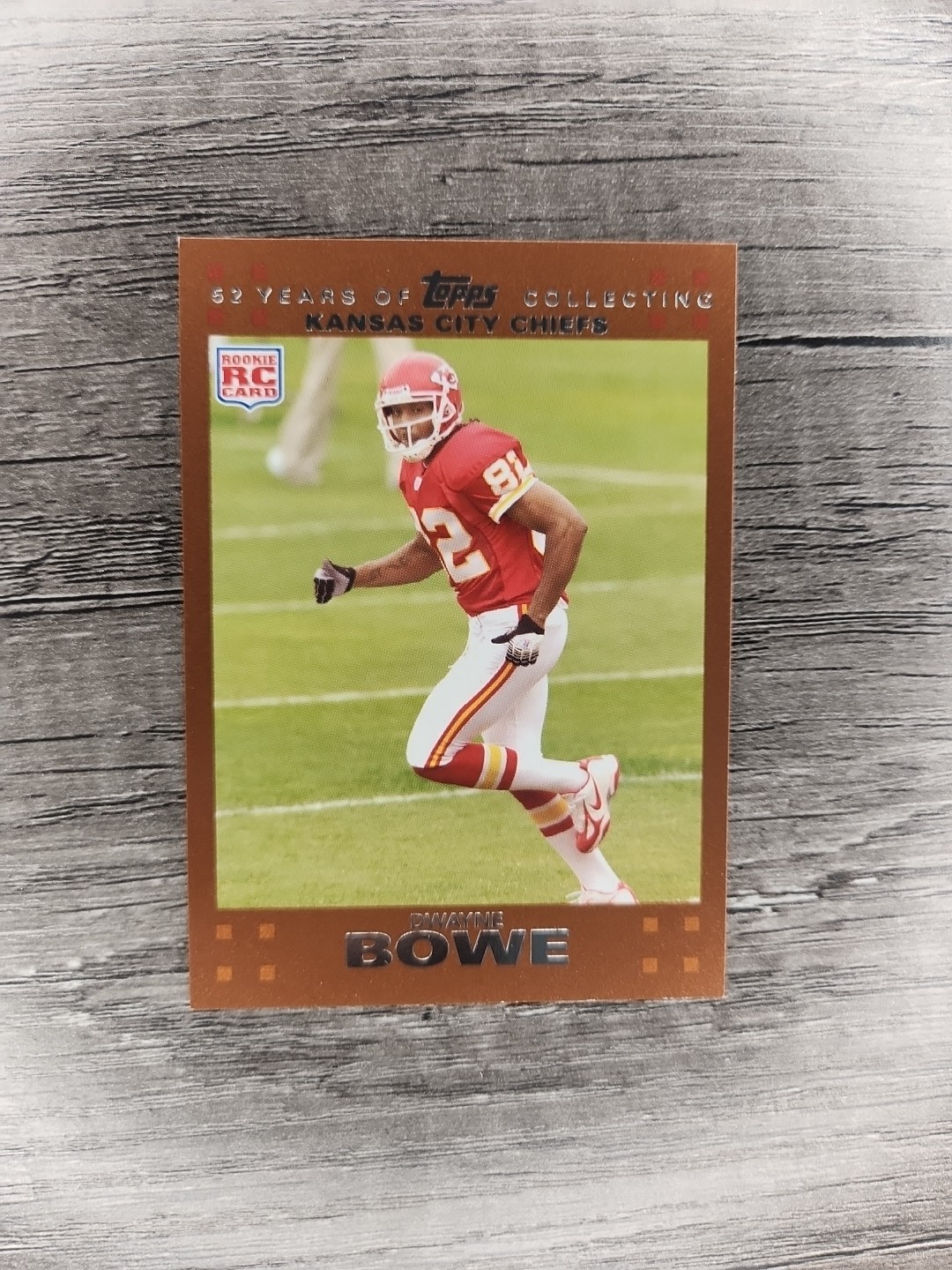 2007 Topps - Dwayne Bowe #323 Copper /2007 (RC)