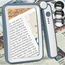 Magnifying Glass for Reading 5X Rechargeable LED Light Folding Handheld
