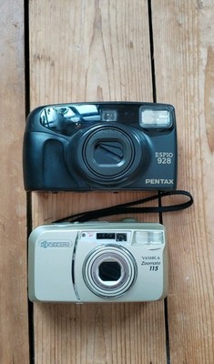 Pentax Espio und Yashica Point and Shoot Analogkamera 35mm