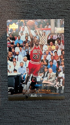 Michael Jordan [Electric Court] #23 1995 Upper Deck card