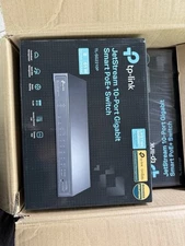 Tp Link Jetstream 10-Port Gigabit Smart PoE+ Switch TL-SG2210P