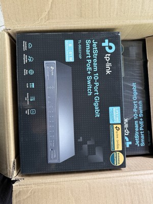 Tp Link Jetstream 10-Port Gigabit Smart PoE+ Switch TL-SG2210P