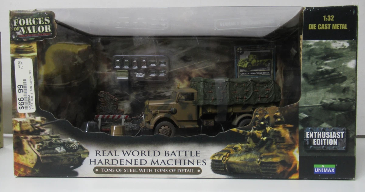 Forces of Valor 1:32 Truck Diecast Tanks & Military Vehicles for