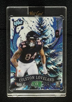 2025 Wild Card Splat The Holidays 1/5 Colston Loveland #SCFCTc1-CL 1pi0