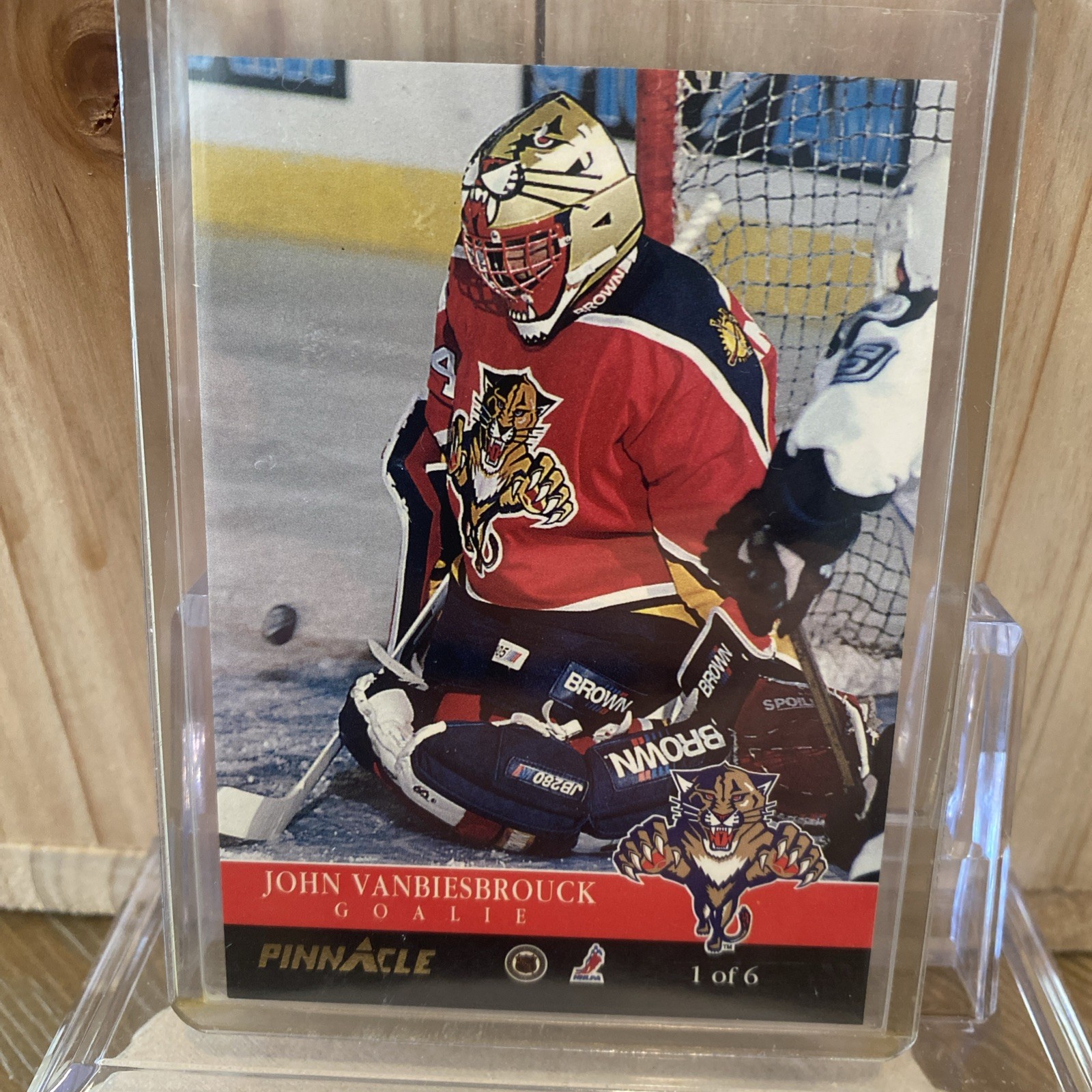 1993-94 Pinnacle Expansion John Vanbiesbrouck ,Guy Hebert #1