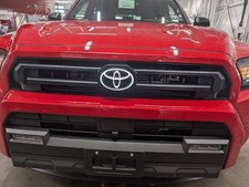 2025-2026 Toyota 4runner Illuminated Front Emblem Dark Chrome Kit Genuine Oem