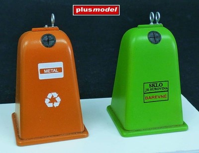 Sorted waste container / 1:35