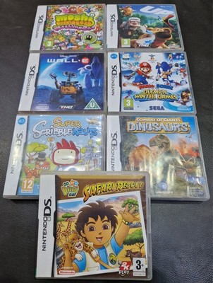 Nintendo DS Spiele Kinder Konvolut x7 - Up Moshi Monsters Wall E Mario + mehr