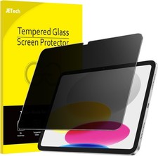 Privacy Screen Protector for iPad 11th/10th Gen, Anti-Spy Tempered Glass Film