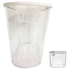 Plastic Fish Tank Transparent Small Aquarium Fish Tank Household Goldfish Tank