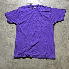 Vintage Made In USA BVD Purple Pocket Tee Men’s Size XXL 100% Cotton