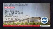 2011/12 BRIGHTON & HOVE ALBION 1-1 MIDDLESBROUGH CHAMPIONSHIP 31.03.12