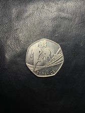 2011 London 2012 Olympic Triathlon 50p Coin – Low Mintage – Circulated - Available on eBay