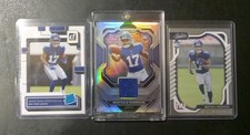 2022 Panini Prizm Football Wandale Robinson Pj-wr Rookie Patch With Bonus Cards