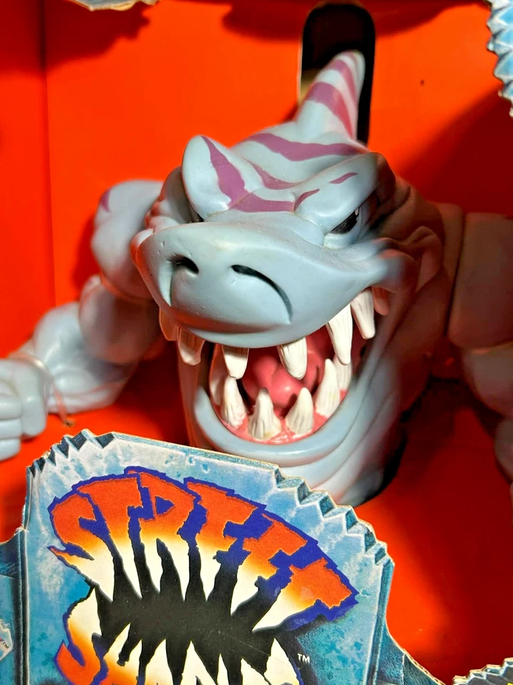 Marioneta de Mano Ripster Street Sharks 1994 Street Wise De Colección RARA NUEVA SELLADA Foto 4 de 4