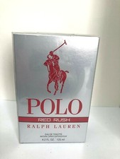 Ralph Lauren Polo Red Rush Men Eau De Toilette Spray 4.2 Oz / 125 ml New Sealed
