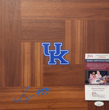 Isaiah Jackson Signed Floorboard JSA COA #AI99424 Kentucky Wildcats Pacers