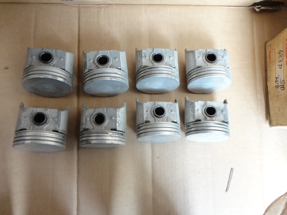 Juego de pistones STD Cadillac Eldorado Seville Fletwood 368 1980 1984 6,0 V8 Foto 2 de 4