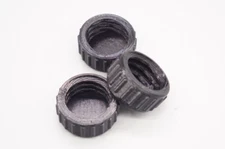 Replacement Simple Screw Cap Cover Dirt Protectors for Propane Tanks *3-Pack*