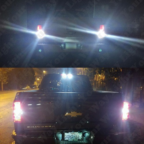 6pc White Reverse Cargo License Plate Light Bulbs for 2016-2020 Toyota Tacoma - Picture 2 of 4