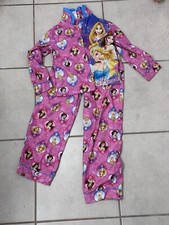 Disney Princess Girls Pink Pajama Set Size XS 4-6 
