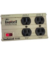 Tripp Lite Isotel 4 Premium Surge Supressor 4 Port w/ Modem  Fax Protection