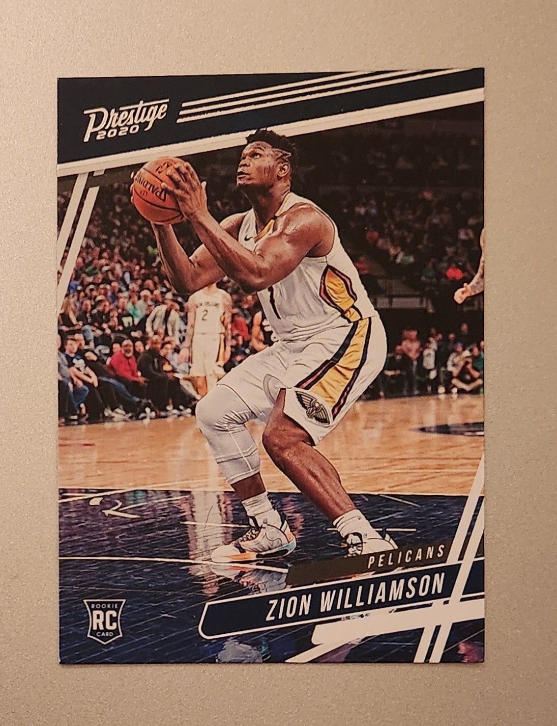 Zion Williamson 2019-20 Panini Chronicles Prestige RC A #60 New Orleans Pelicans