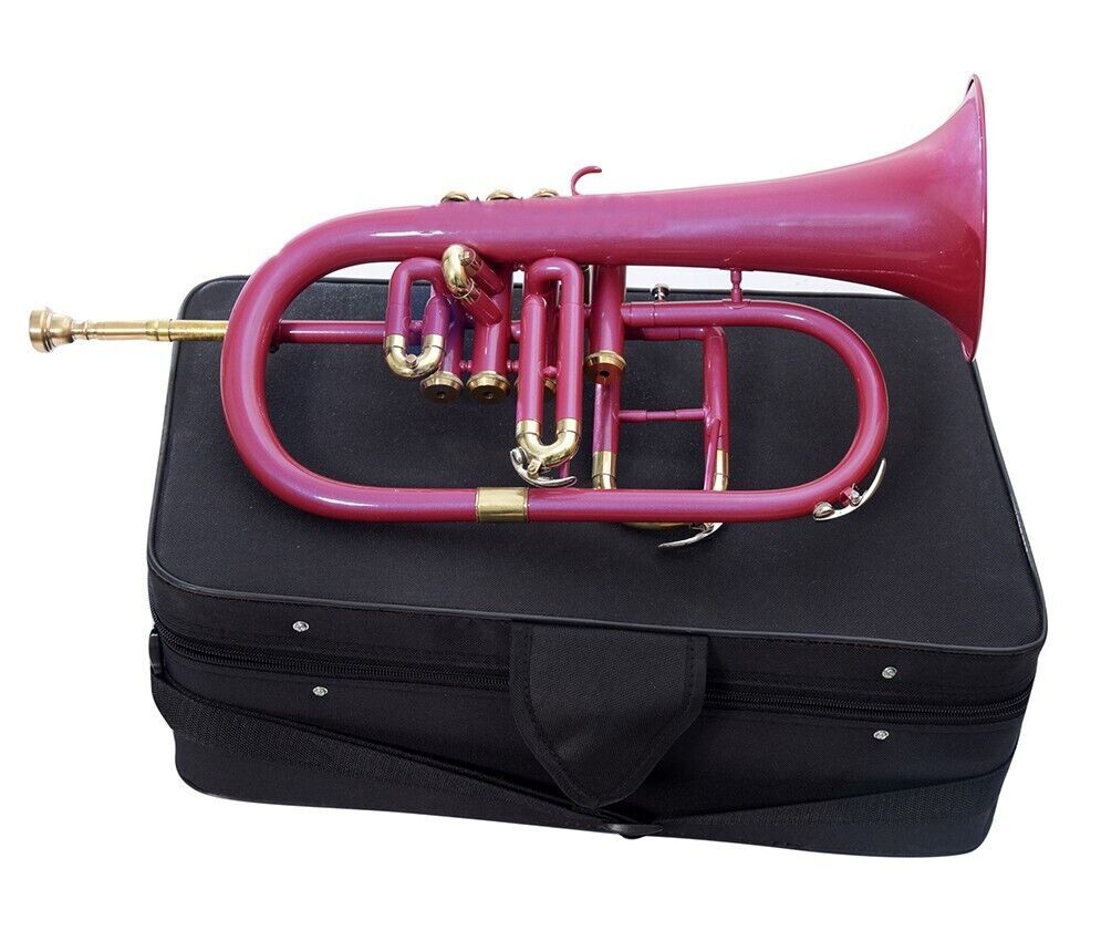 Flugelhorn 4 Valve Bb Pitch With Including Mouthpiece & Carry Case