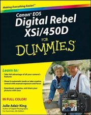 Canon EOS Digital Rebel XSi/450D For Dummies - Paperback - GOOD
