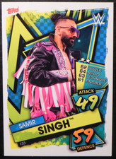 2021 Topps Slam Attax WWE #133 Samir Singh