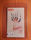 1984 85 OTTO KISS UNUSED BACKSTAGE PASS - ANIMALIZE WORLD TOUR  MINTY — photo 1