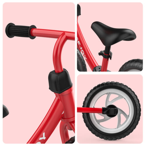 SEJOY 12Zoll Kinderlaufrad Lauflernrad Kinderrad für Jungen Mädchen ab 2-5 Jahre - Bild 17 von 48