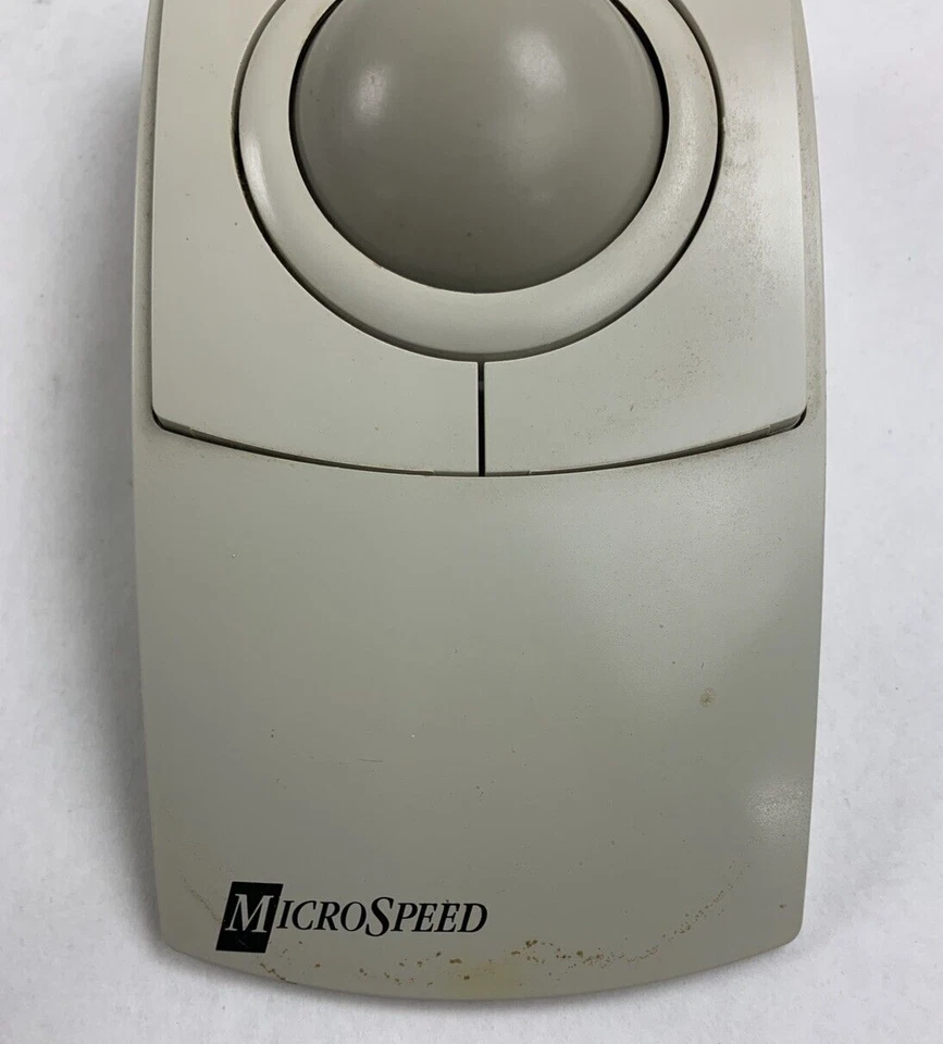 Microspeed PD-270 PC-Trac Deluxe The Superior Mouse Vintage  Untested - Image 4 of 4