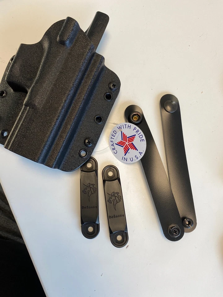 Funda Cinturón Desantis 146 Raptor Glock 19 23 32 Derecha Negra 146Kab6Z0 Foto 4 de 4