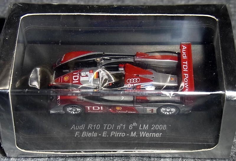 Spark 1/87 Audi R10 TDI #1 Le Mans Racing 2008 Model Car | eBay