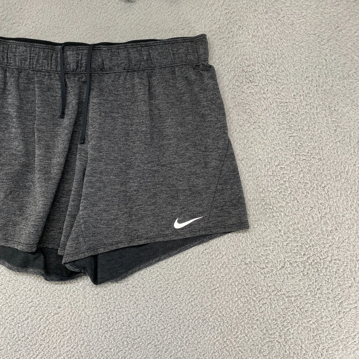 Nike Shorts Womens Large Attack Sweat Shorts Roll Down Waistband