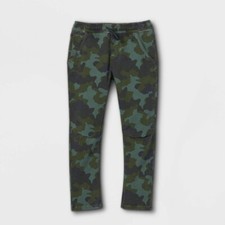 Boys' Super Stretch Pull-on Taper Fit Jogger Jeans Cat  Jack  - Green Size 18H