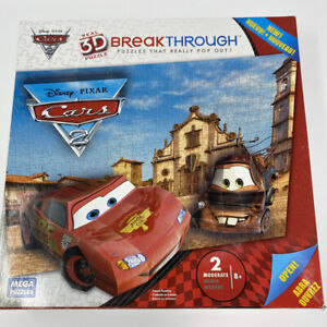 45x60 cm Level 2NEU MEGA 3D Puzzle BreakTHROUGH DISNEY CARS 2250 