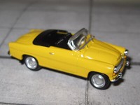 Brekina 27439 - Modell 1/87 - Skoda Felicia Cabrio - Gelb