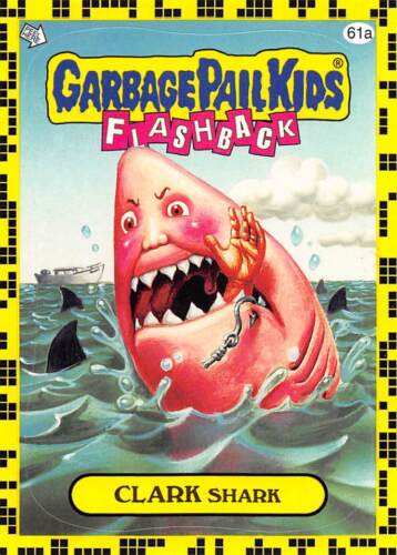 GARBAGE PAIL KIDS 2011 FLASHBACK SERIES 2 PICK-A-CARD YELLOW BASE STICKERS TOPPS - Picture 242 of 321