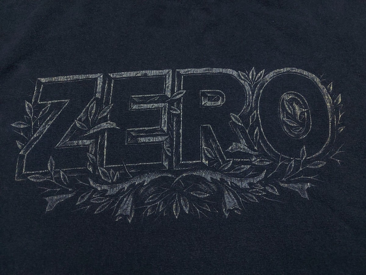 Vintage ZERO Skateboard Jamie Thomas Skate Tee Black T-Shirt