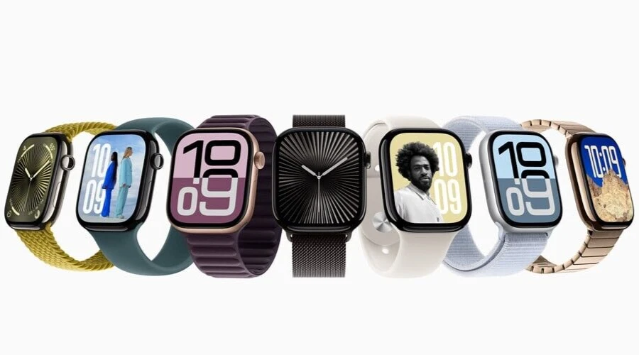 Apple Watch Series 10 46 мм GPS + WiFi + мобильная связь разблокированный алюминий - отличное состояние - Изображение 3 из 3